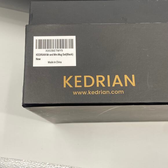 Kedrian Mr and Mrs Mug Set, Perfect Wedding Gift - Picture 6 of 6